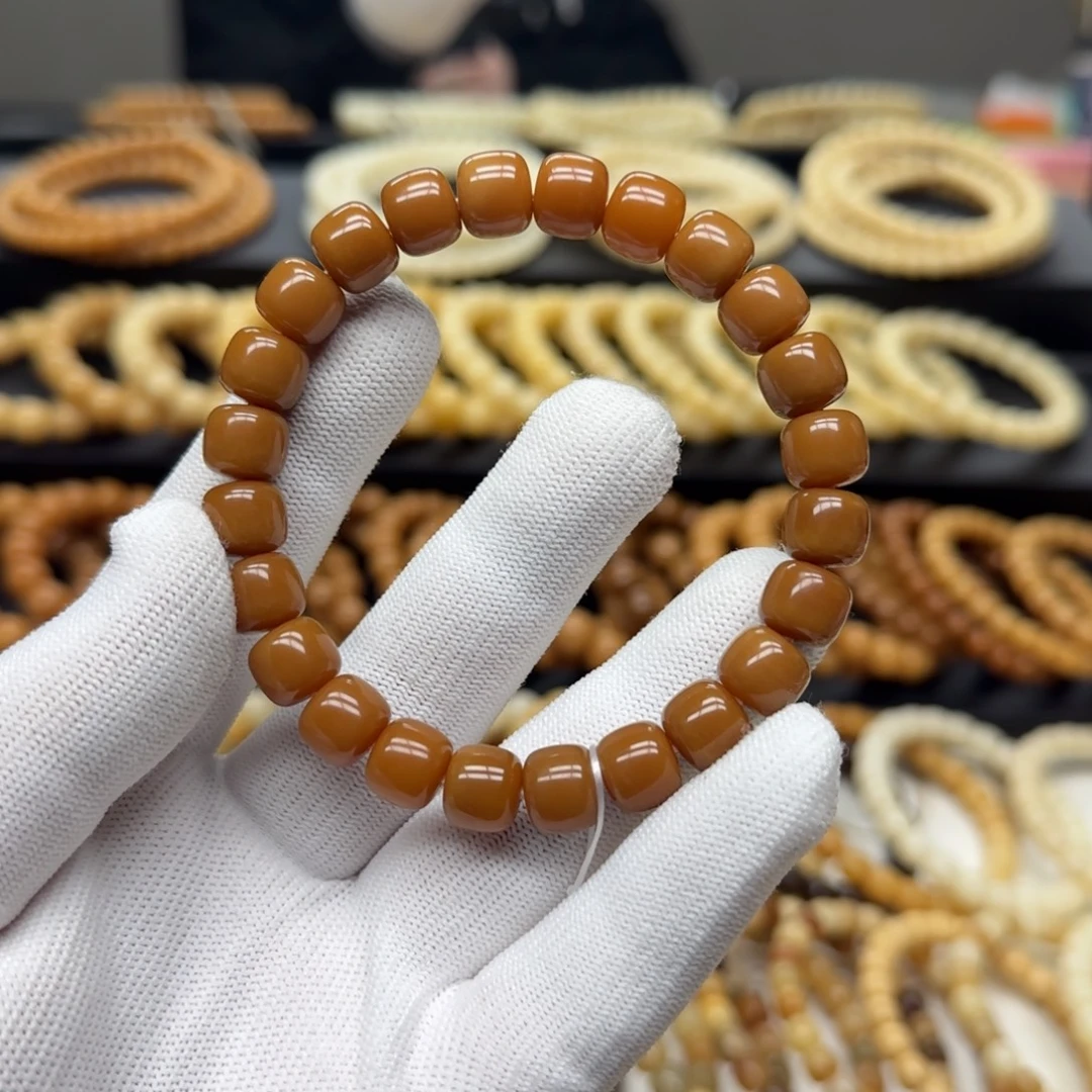 手串菩提根/象牙果9×10 11年 精工