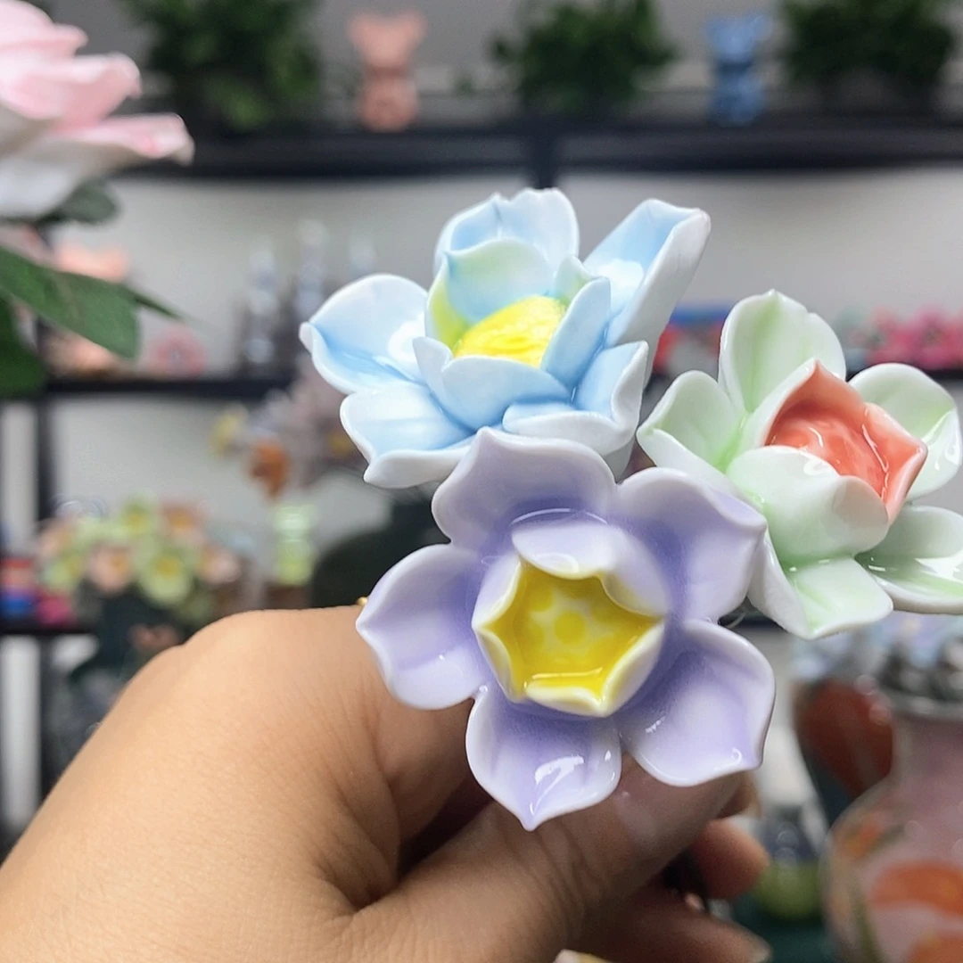 手工制作工艺品三朵花