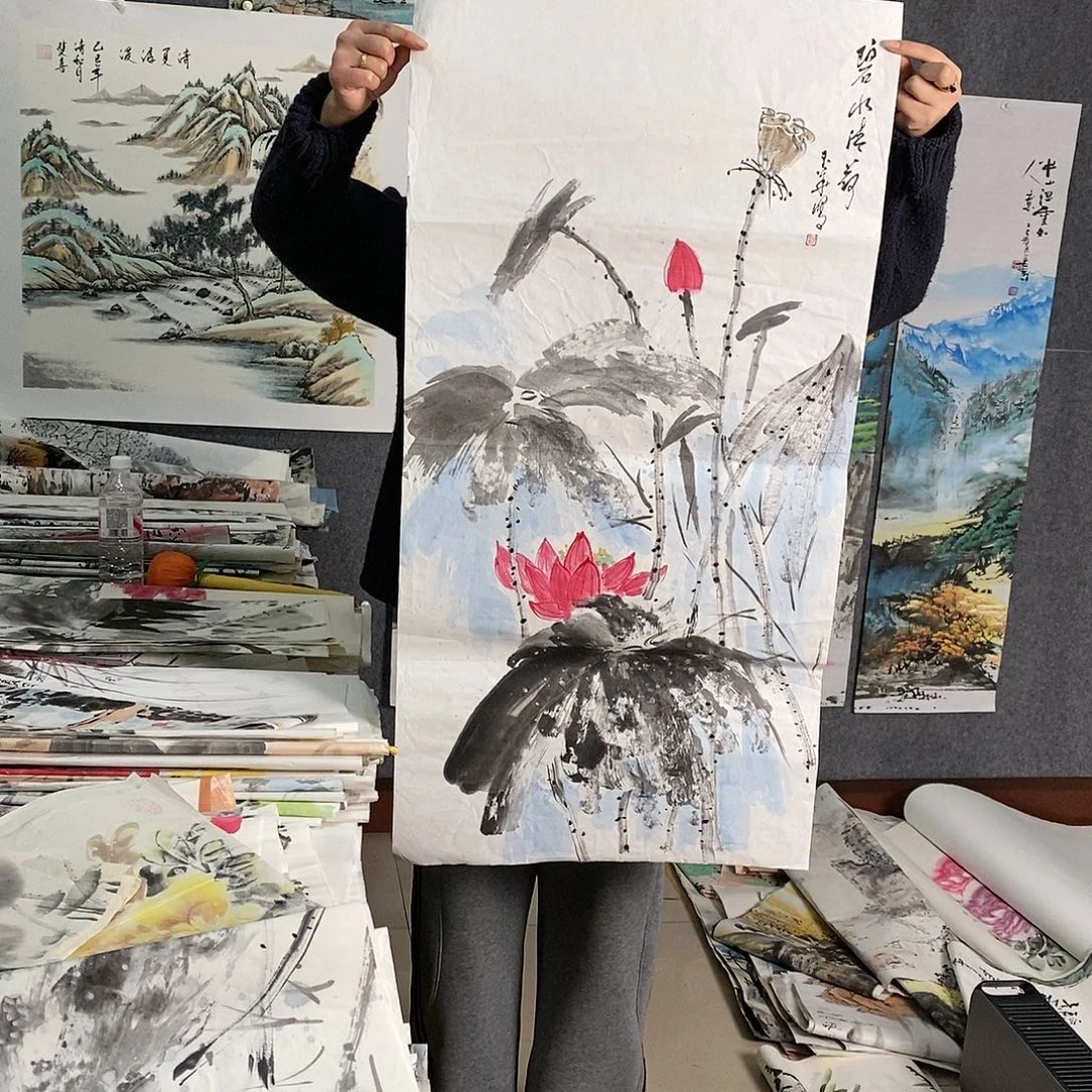 国画手写手绘国画作品86