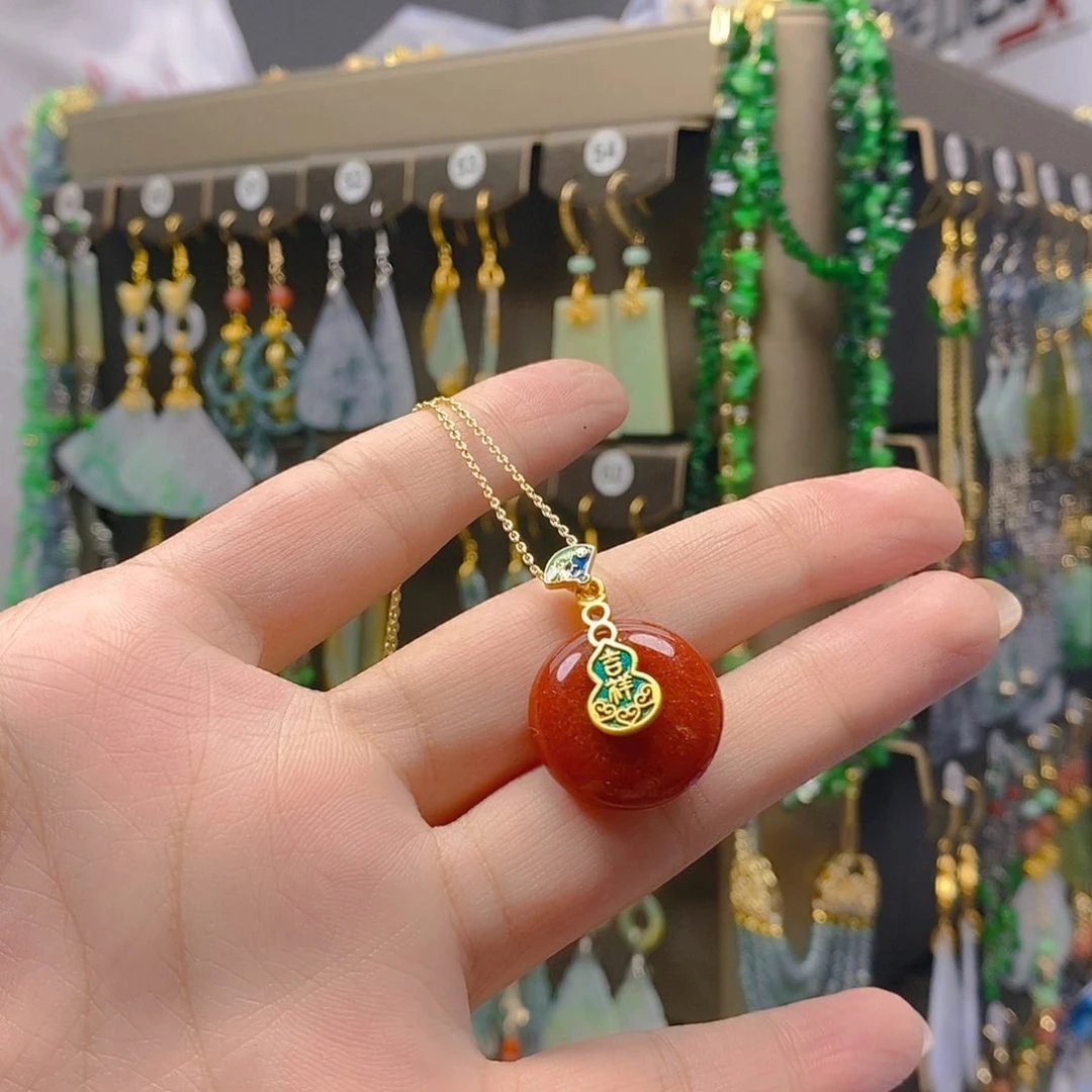 颈饰未镶嵌翡翠翡翠