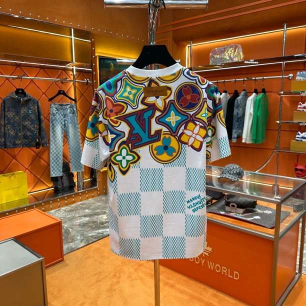 NR【灼灼专属】2025夏季新品高级感时尚百搭重工短袖25046