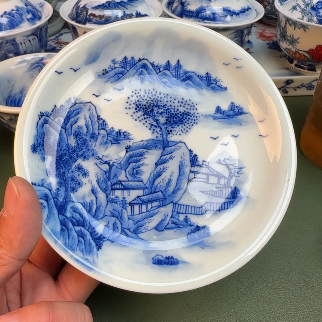 陶纯手工纯手绘茶具399