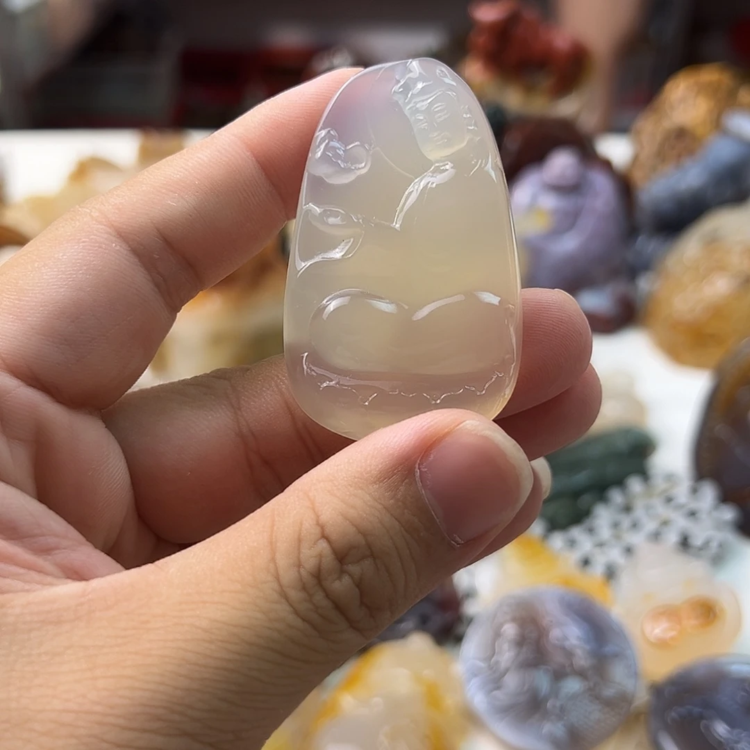 玛瑙/玉髓未镶嵌颈饰