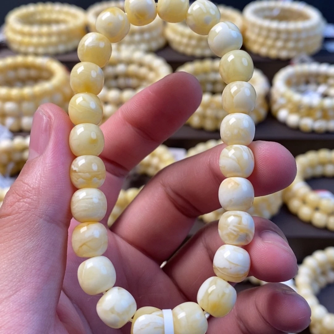 未镶嵌蜜蜡珠宝奇石9mm