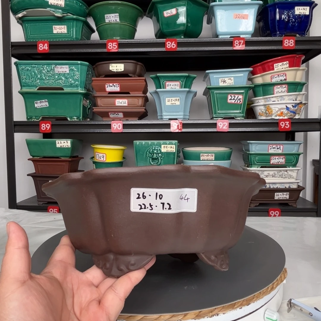 宜兴紫砂花盆链接