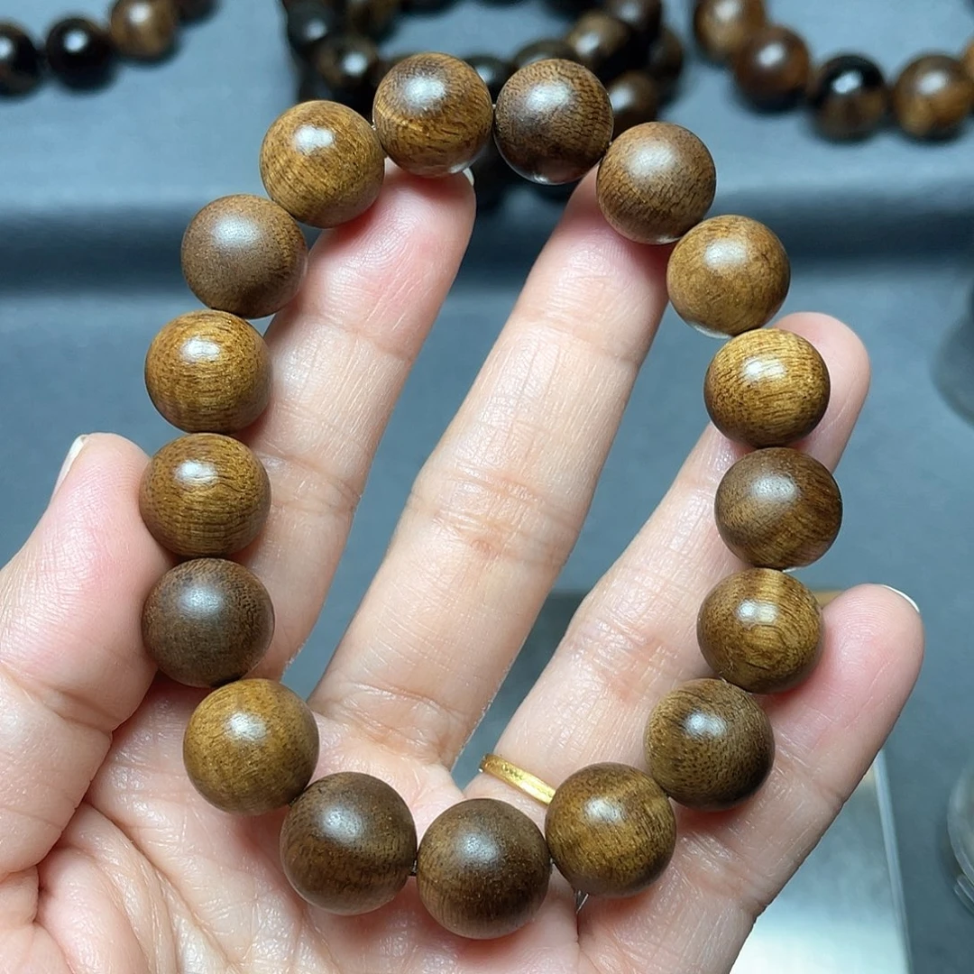 沉香手串富森红土瘤疤1.2