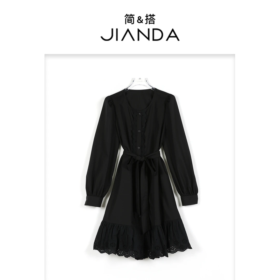 简&搭【千屿Sheila】“白雪公主”简约风连衣裙251-LYQ/0324-1306024
