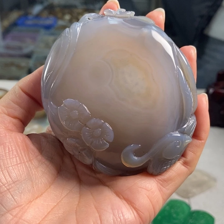 玛瑙/玉髓吊坠(不含链)未镶嵌