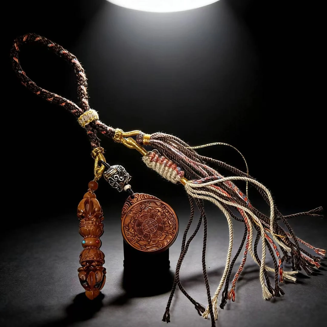 【年终大促-12-28】天然雷击木木九宫挂件 -百搭男女款 NZ57