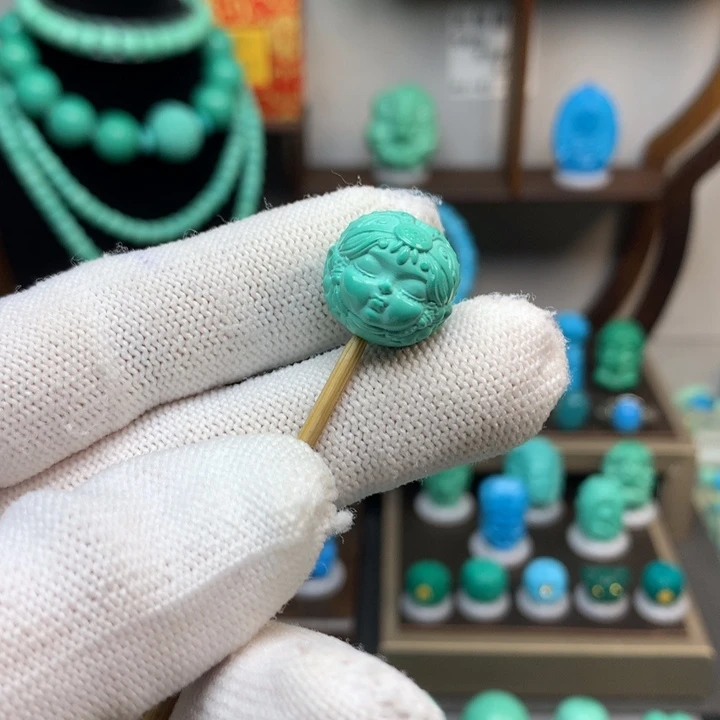 湖北原矿扎基拉姆圆珠卡15