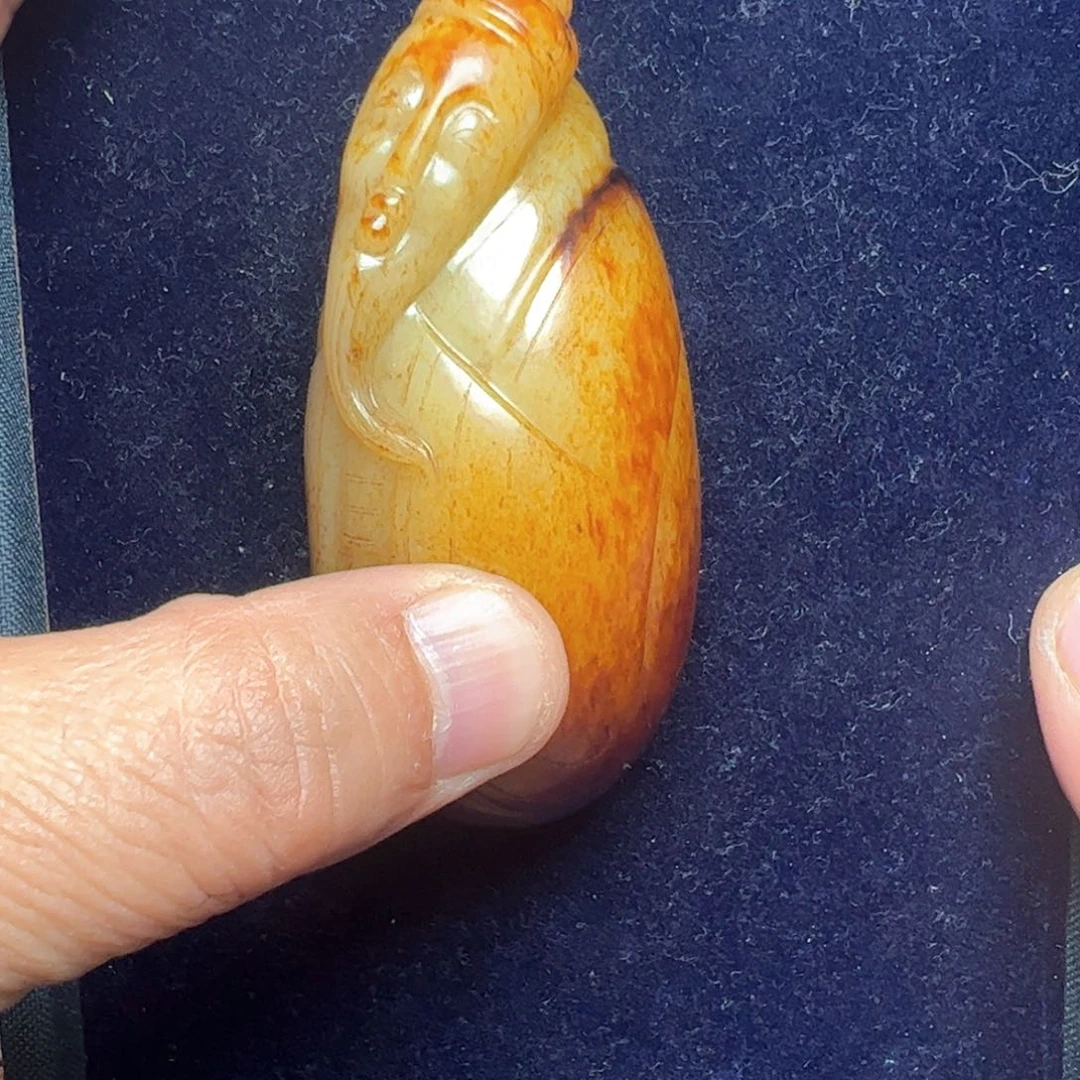 和田玉挂件未镶嵌意*堂