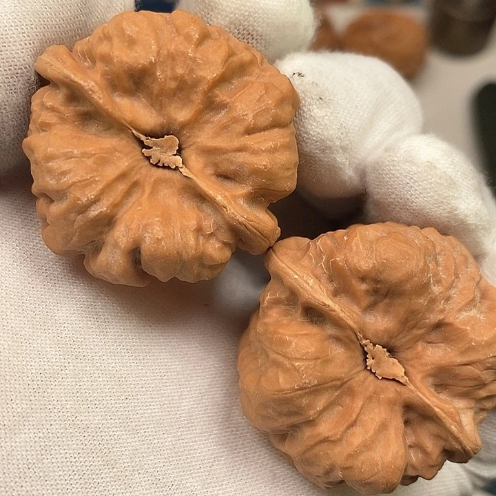 吊坠文玩核桃38全品货头山地红皮蛤蟆