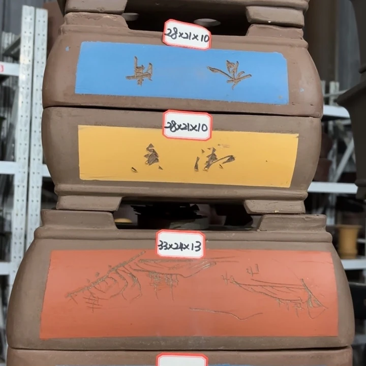 花盆紫砂100-5。