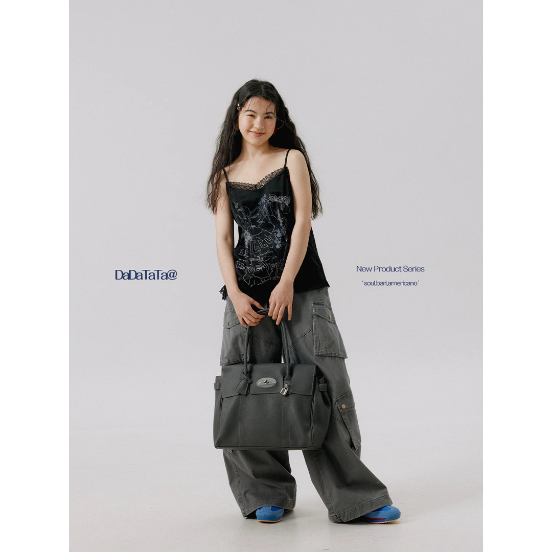 DADATATA白标【夏夜梦令】花色吊带背心大码微胖mm女生穿搭