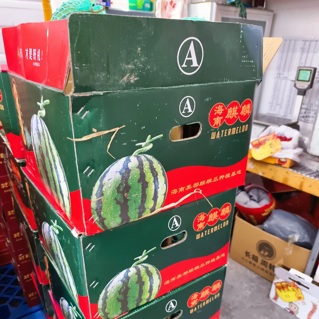 美都麒麟西瓜 整果9-10斤左右