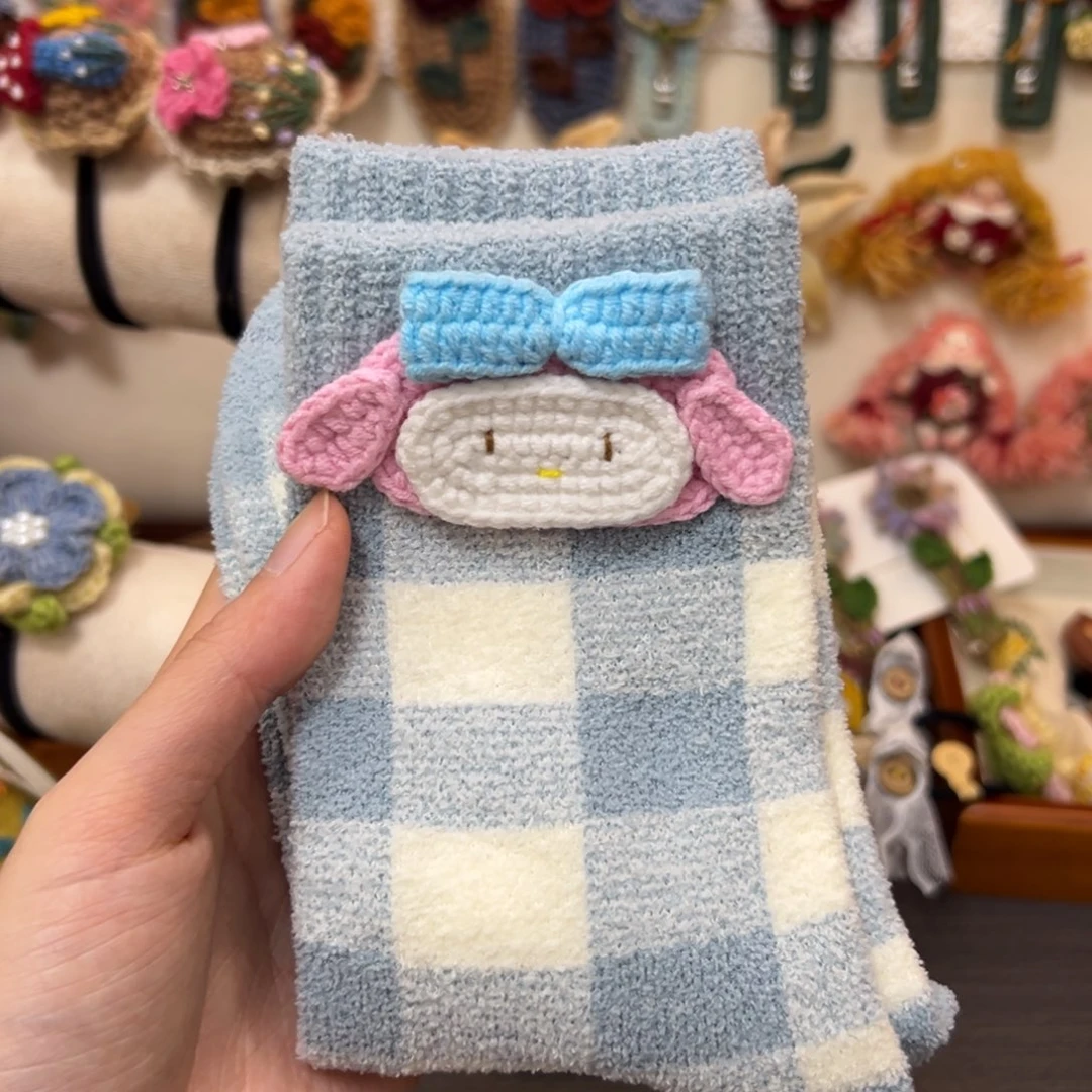 毛绒钩织刺绣手工包包玩偶居家用品