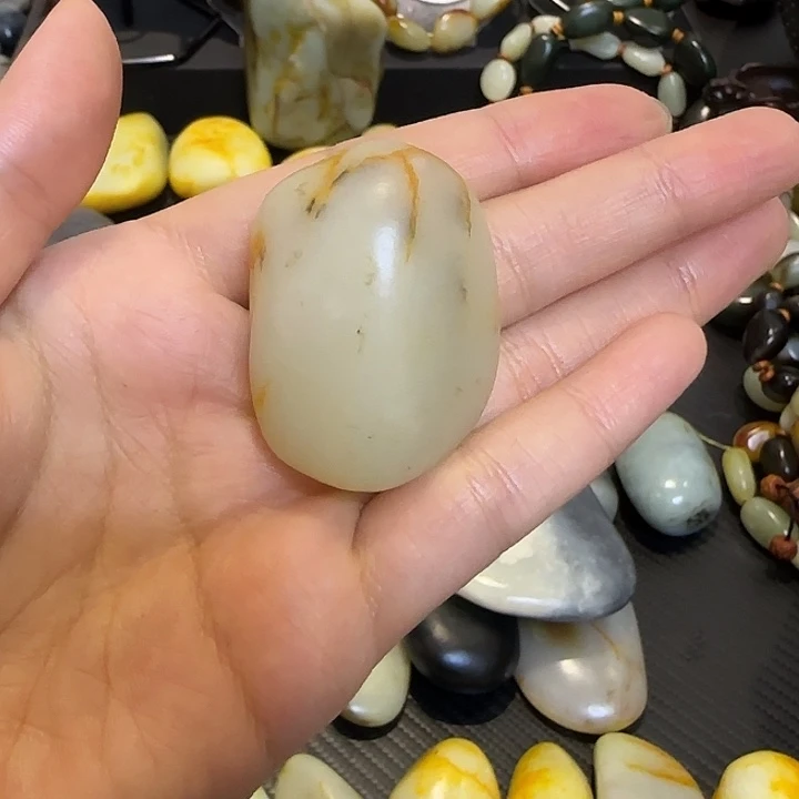 和田玉（糖玉）未镶嵌挂件1