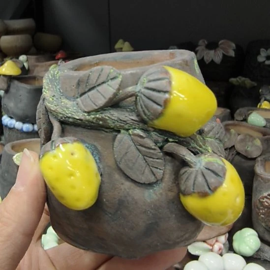 景德镇手工高温陶瓷：内4.5口高7.5