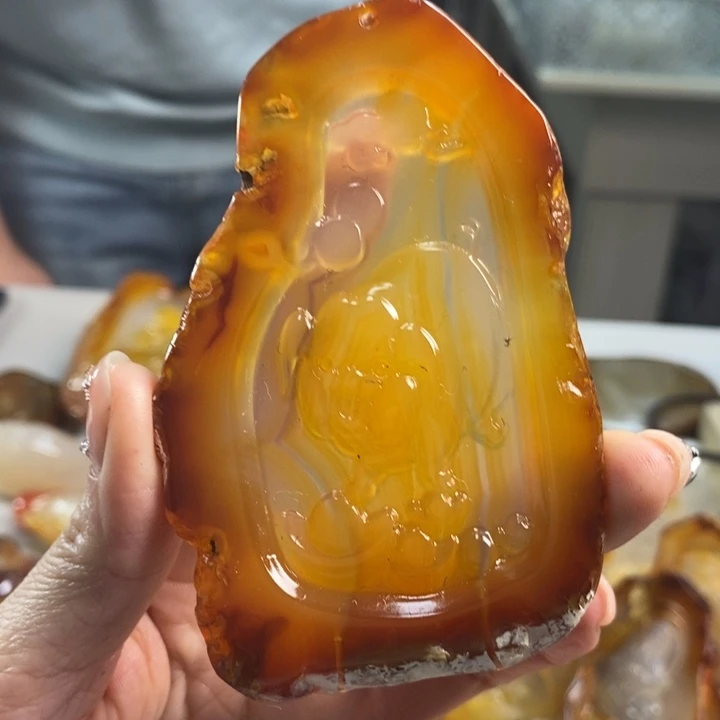 玛瑙/玉髓吊坠(不含链)未镶嵌