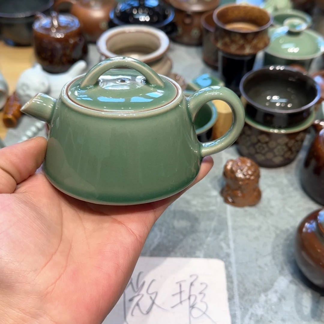 小金茶具青瓷茶器