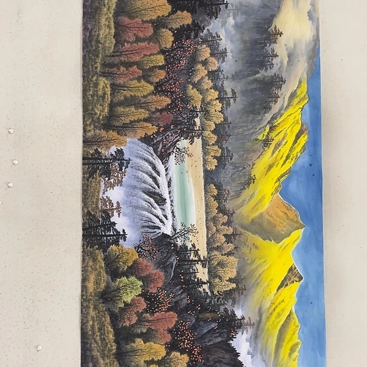 国画国画作品集的故事