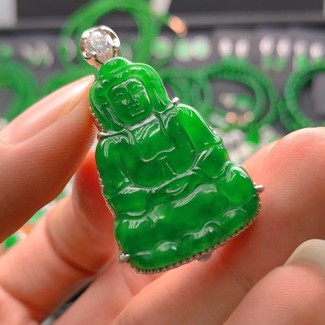 未镶嵌手链翡翠翡翠