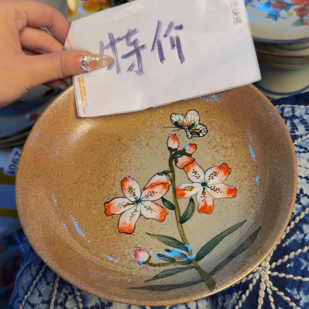 瓷片景德镇陶瓷手工手绘