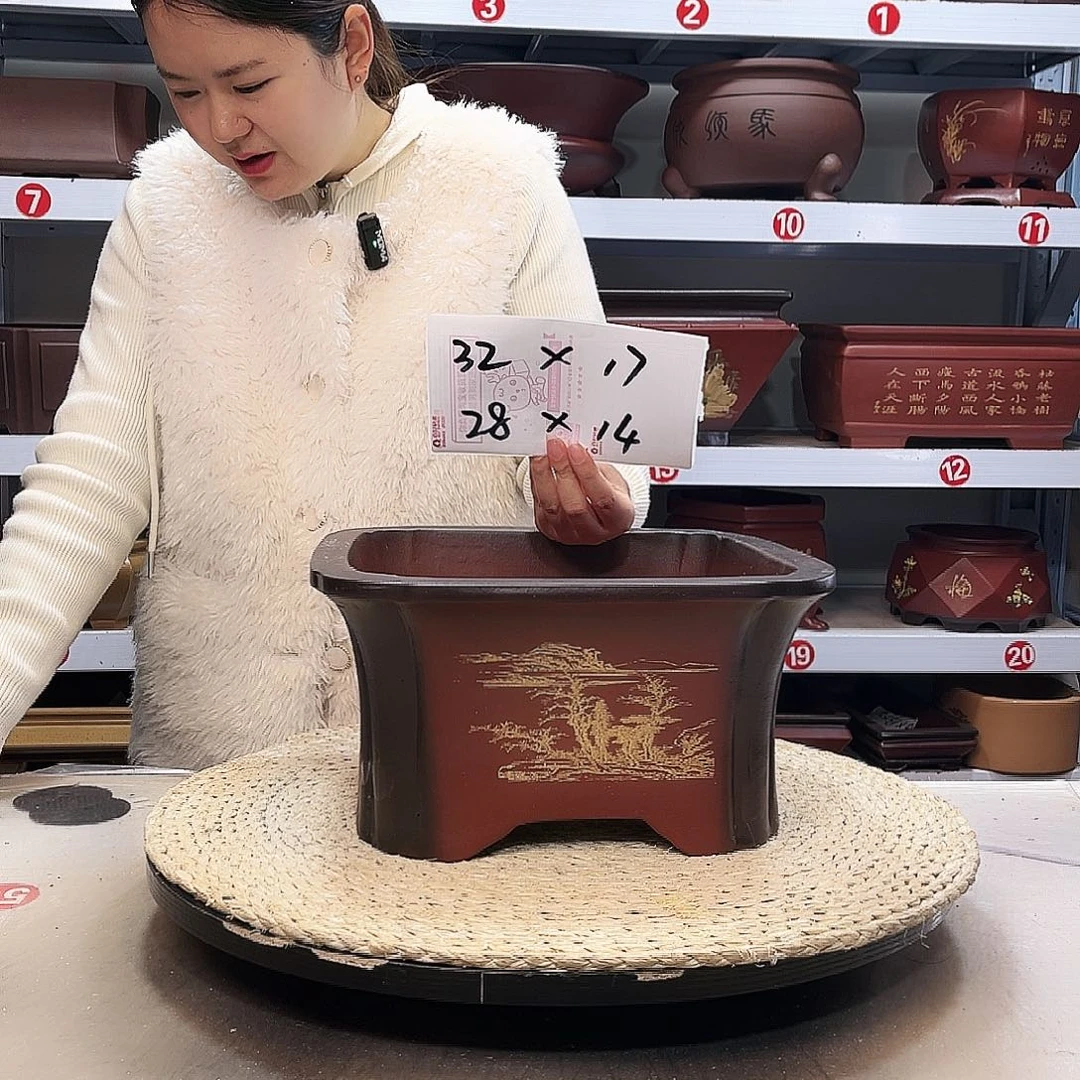 花盆紫砂紫砂花盆