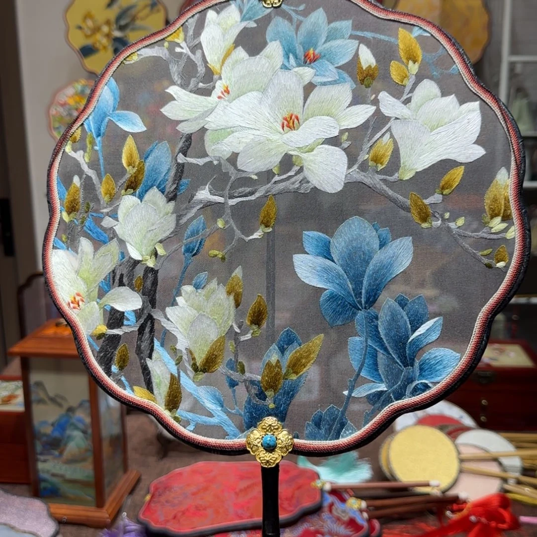 刺绣月***音纯手工苏绣双面绣