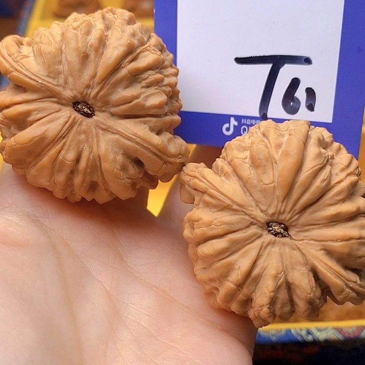 随***。文玩核桃把件文玩核桃龙鼎61
