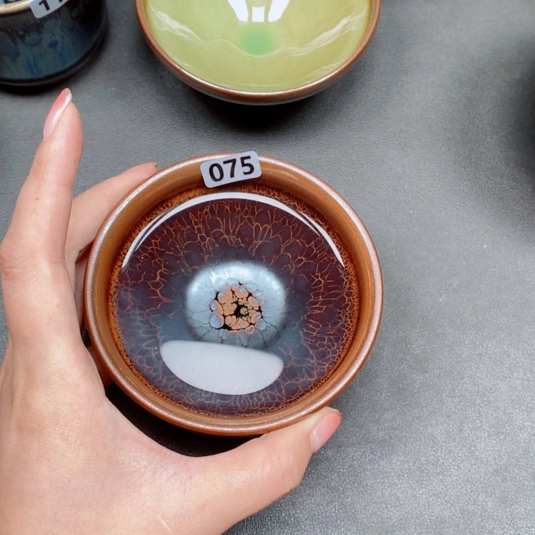 王***华茶盏建窑建盏主人杯75