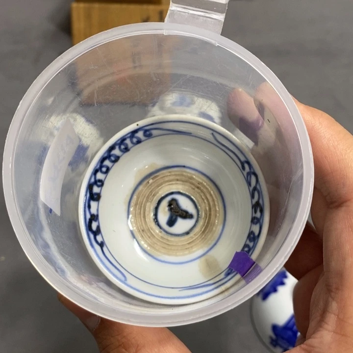 紫砂茶杯欢*1非常漂亮好看的花瓶