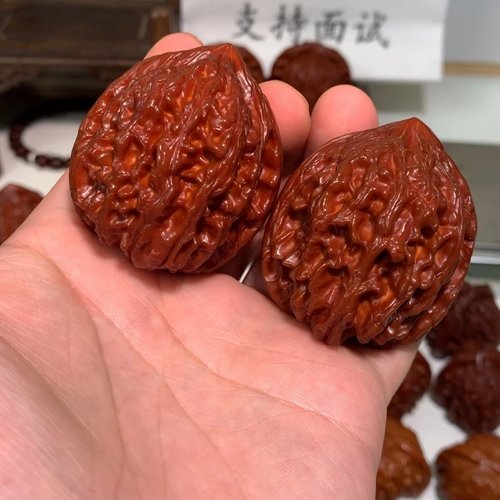 澳***森桃核吊坠大沽石44WCH#00#