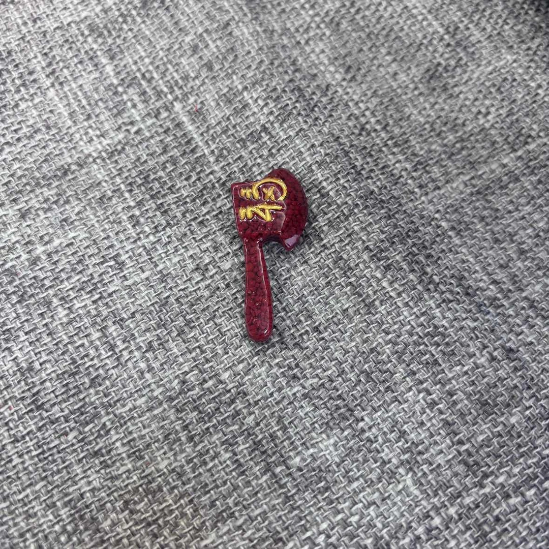 含辰砂工艺品朱砂斧 头（无绳）-521632