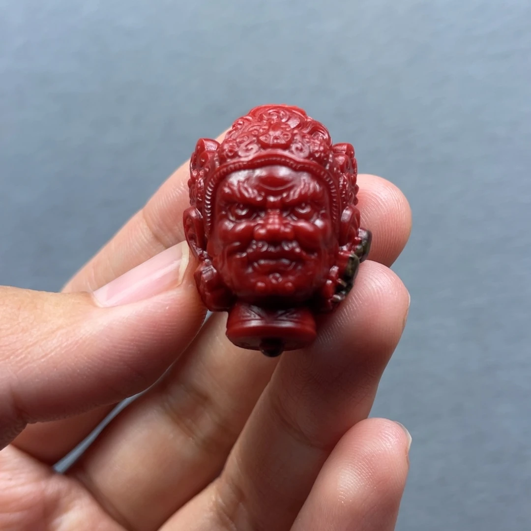 南红玛瑙未镶嵌配饰黄财神