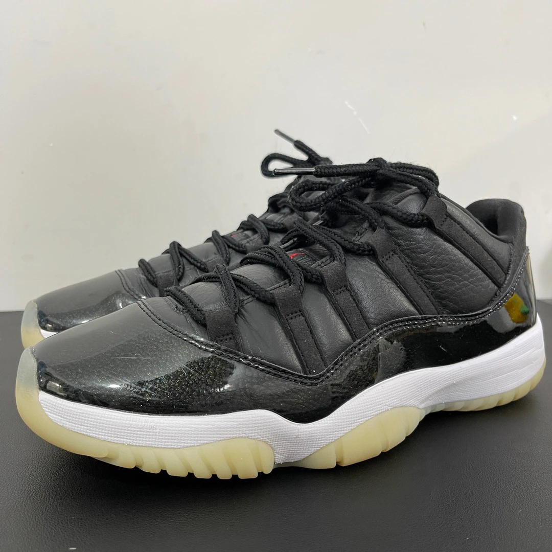 95新 AIR JORDAN 44码/AJ11大魔王潮鞋球鞋/内衬破损修复/原盒