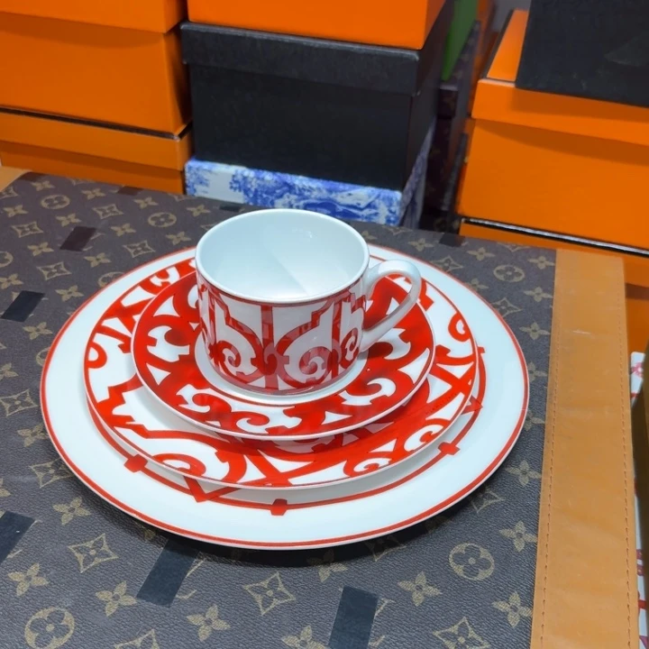 欧美陶瓷餐具摆件74