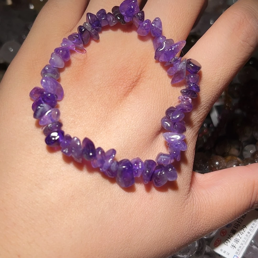 水晶手链未镶嵌紫水晶