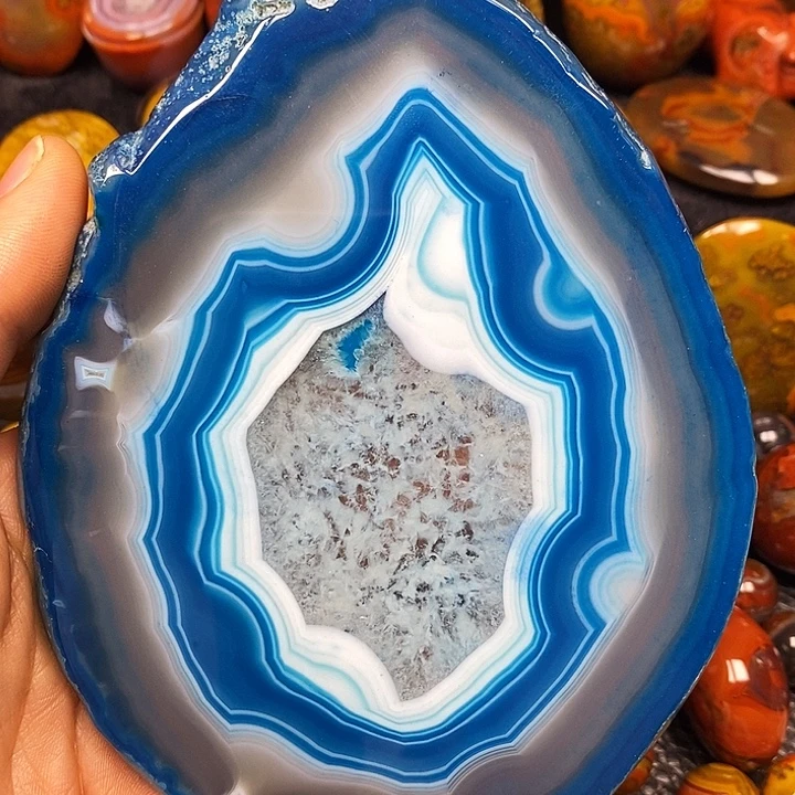 玛瑙/玉髓未镶嵌颈饰