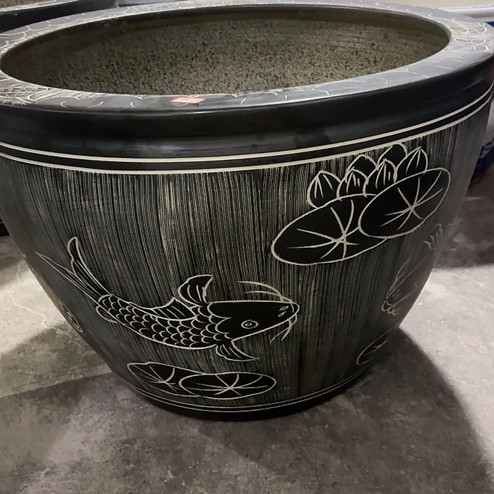 陶瓷陶瓷鱼缸微瑕60-40