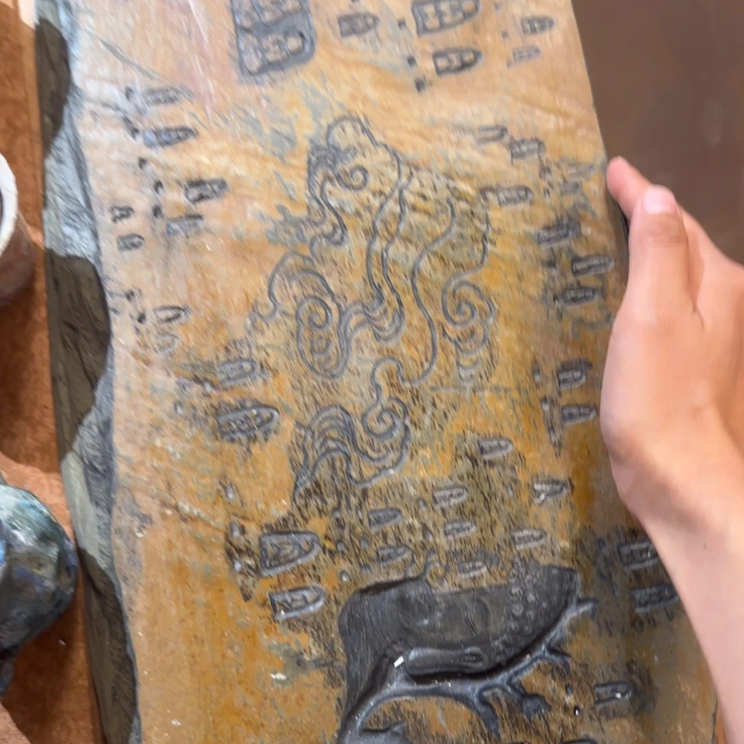 简***秋瓷片景德镇手作器皿了