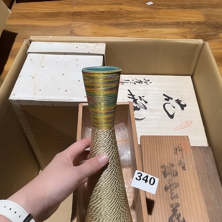 瓷片呀工艺品摆件瓷器摆件正能量