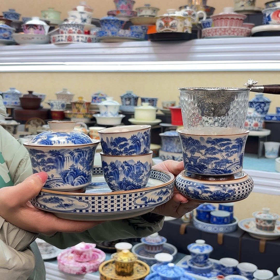 盖碗里的水煮开后放