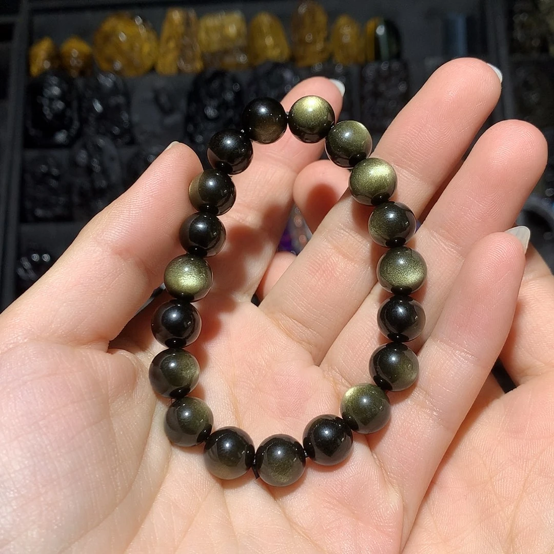 黑曜岩手链未镶嵌?****?