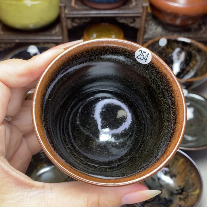 茶盏建窑建盏主人杯