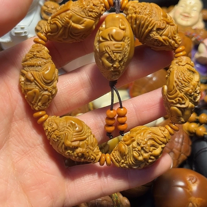 橄榄核手串/手链钟馗