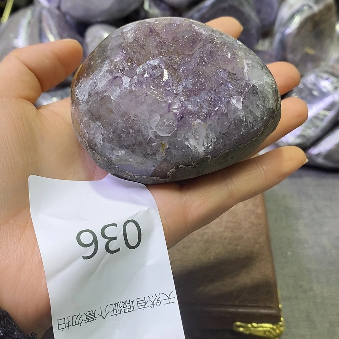 珠宝半成品未镶嵌紫晶