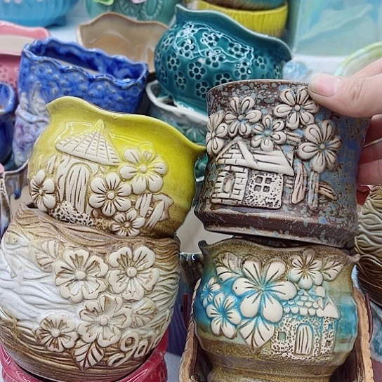 多肉绿植陶瓷花盆