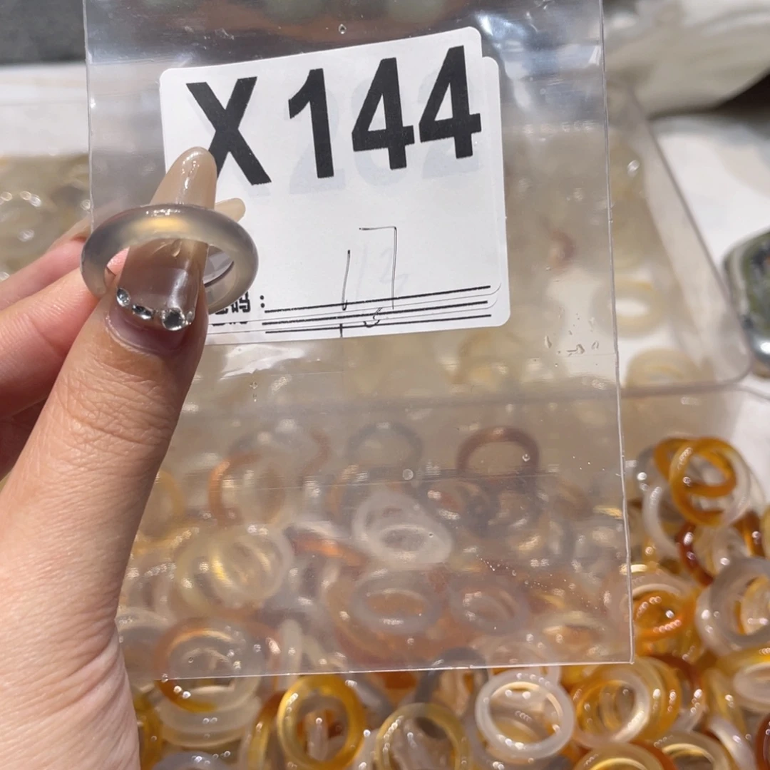 玛瑙/玉髓未镶嵌戒指144