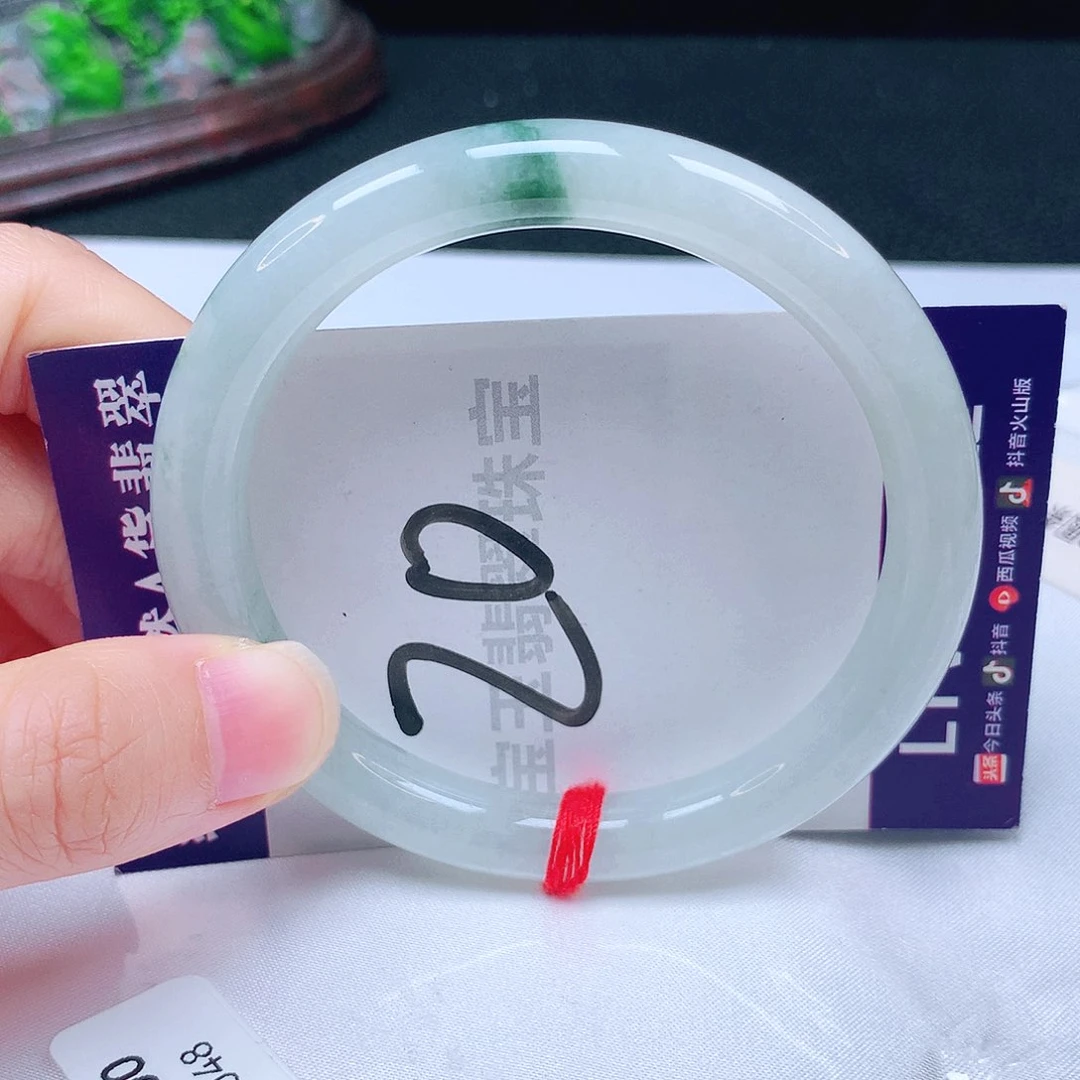 未镶嵌手镯翡翠56圈口